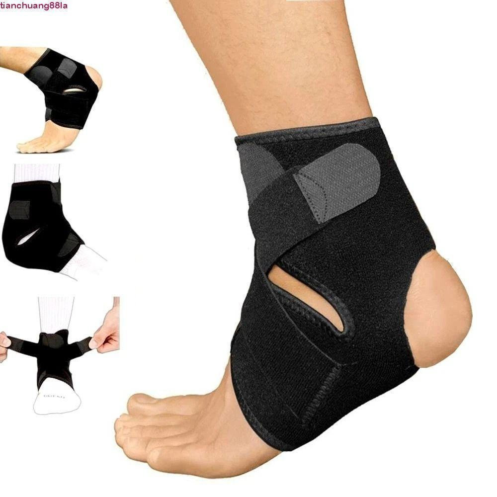 Ankle Support, Adjustable Foot Strap, Elastic Safety Protector 6HML