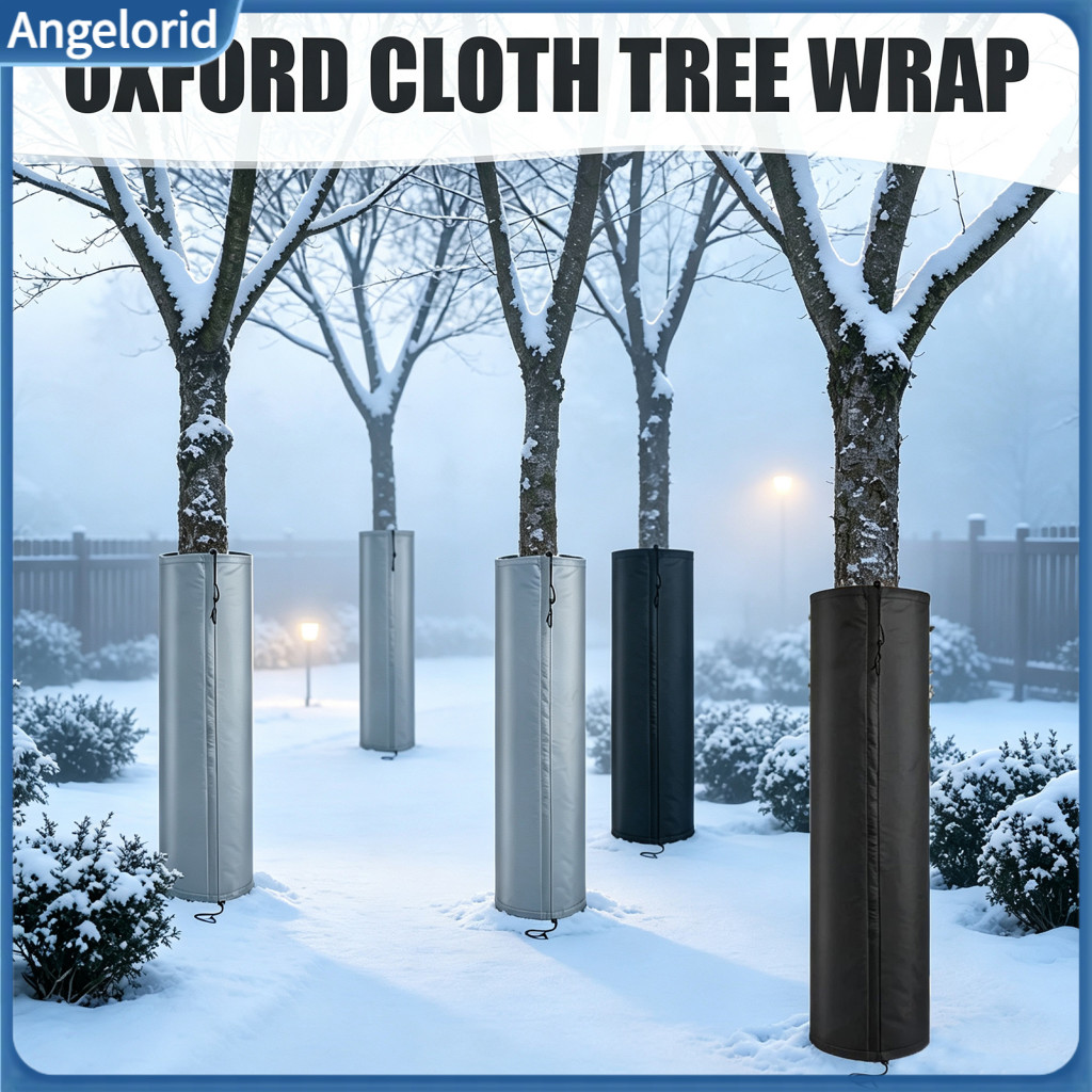 Winter Plant Guard Oxford Cloth Tree Wrap Palm Protector Aluminum Foil with Drawstrings – Insulation Cover for Outdoor