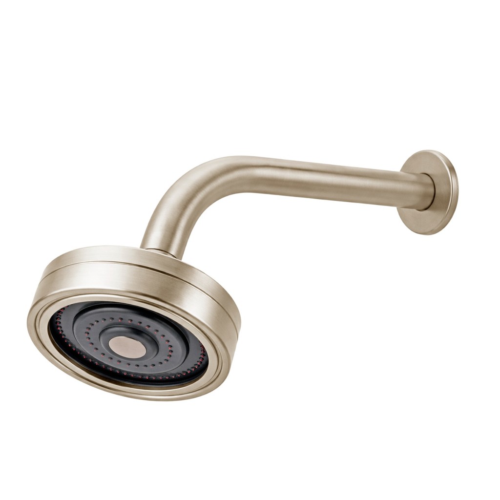 Chuveiro Autolimpante Inox Escovado Para Aquecedor Solar/Gás