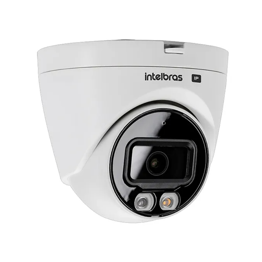 Câmera IP Intelbras VIP 1230 D FC+ Full Color Plus Infravermelho Colorido Dome Full HD 1080p c/ Microfone