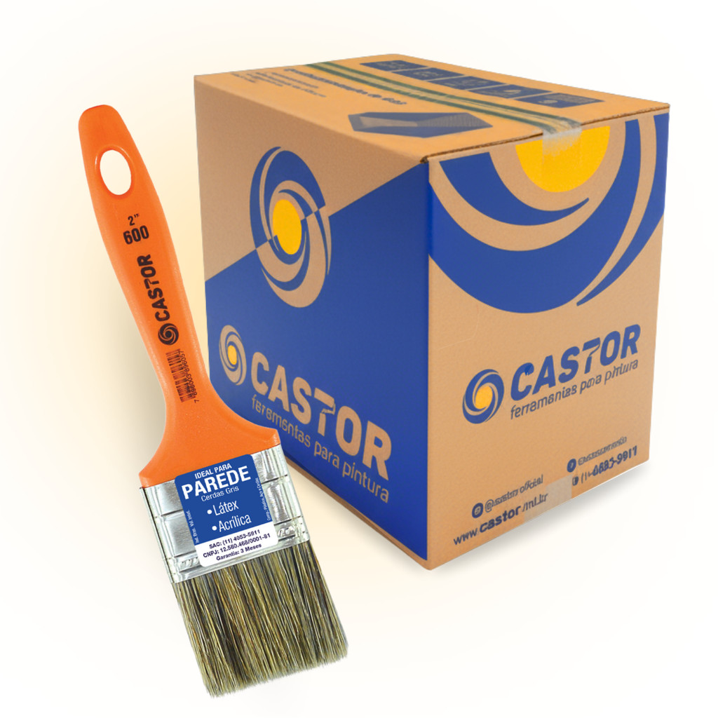 Caixa c/ 12 Trinchas para Pintura 2