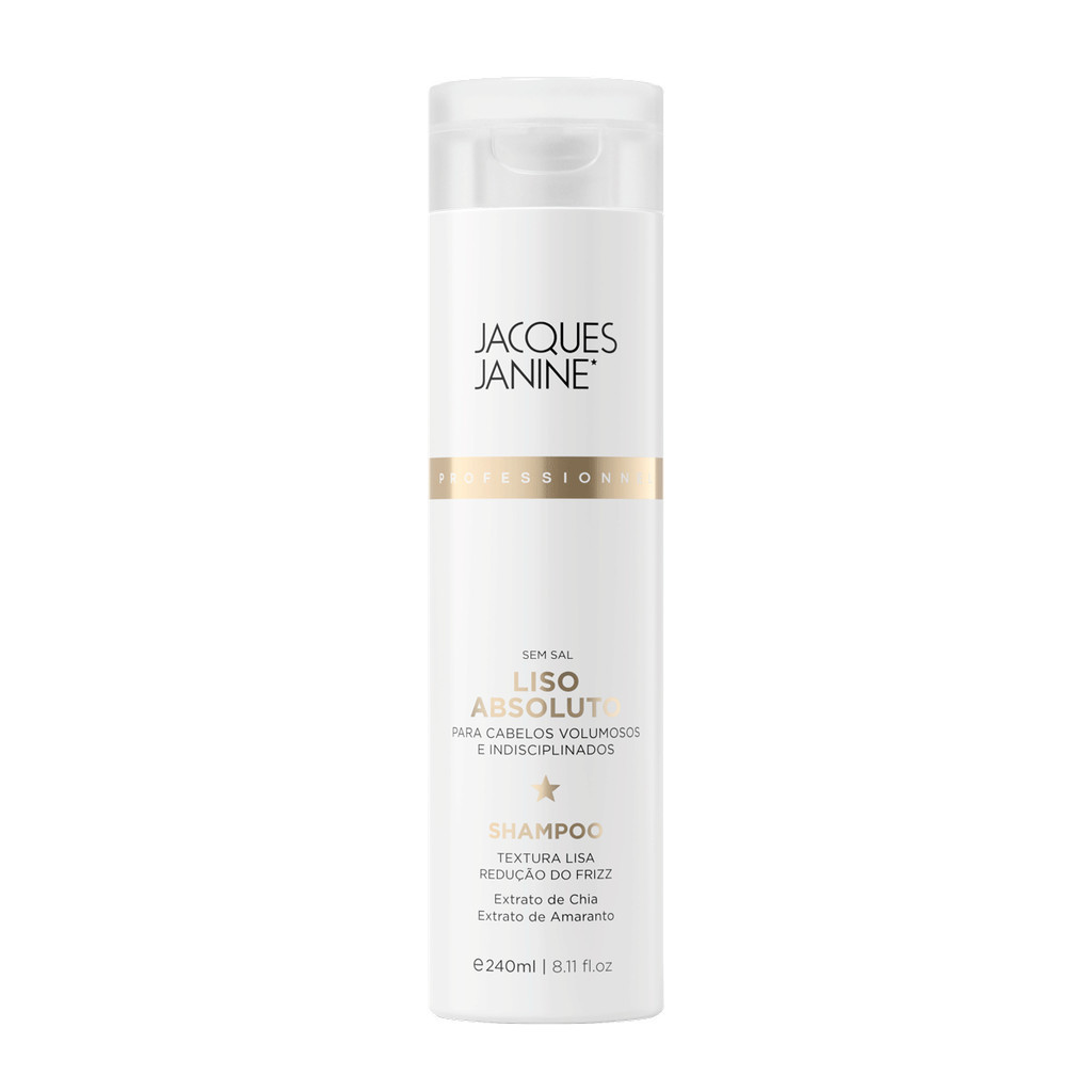 Shampoo Antrfrizz Sem Sal Liso Absoluto Jacques Janine 240ml