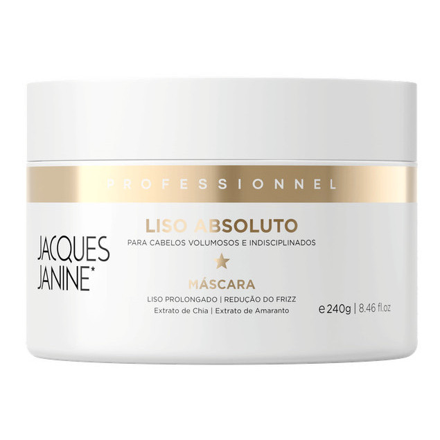Máscara Tratamento Creme Liso Absoluto Jacques Janine  240g
