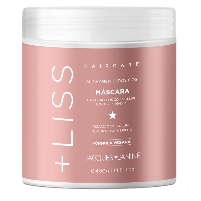 Jacques Janine Máscara Hidratação Tratamento Creme Antifrizz Lisos Alisados Hair Care Liss 400g
