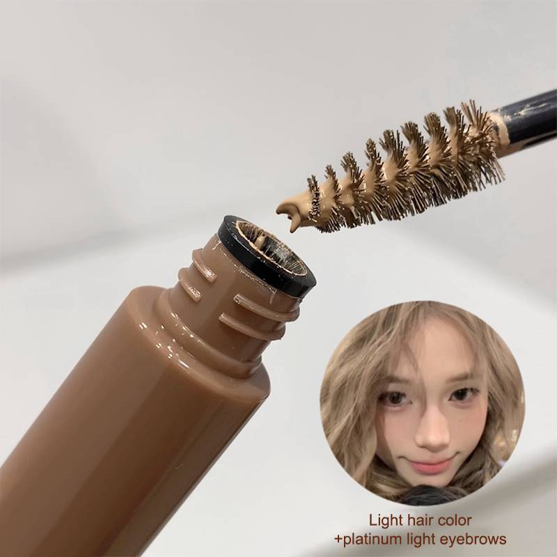 KC 3 Cores Creme De Rímel De Sobrancelha Fixo De Longa Duração À Prova D'água Tingimento Cor Gel Qui-Seco Com Pincel Fer