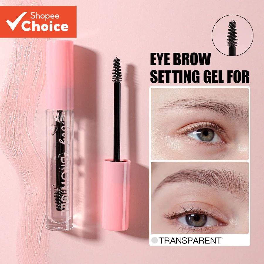 Creme Modelador De Sobrancelha Em Gel Transparente , Longo Prazo , Fixo , À Prova D'água , Tingimento Sem halo , Feminin