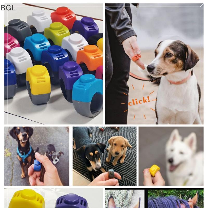 [brightlight.br] Novo Anel Clier Pet Mini Finger Cliers Equipamento De Treinamento Obediência Chocalho Trainer Supriment