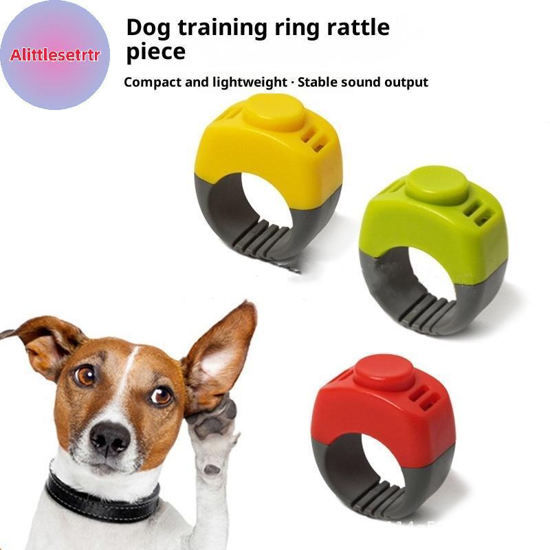 Tlesettr Novo Anel Clier Pet Mini Dedo Alicate Equipamento De Treinamento Obediência Chocalho Trainer Suprimentos Para A
