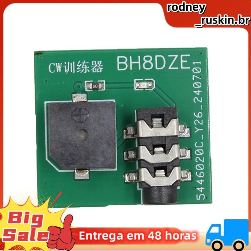 Mini CW Trainer Mão Chave Prática Conector Código Mais Treinamento Valnd Conexão Do Computador Telefone Móvel