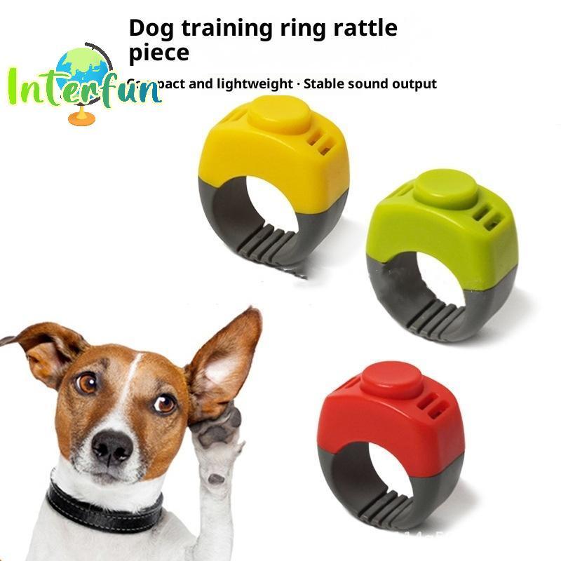 [InterfunB] Novo Anel Clier Pet Mini Dedo Equipamento De Treinamento Obediência Chocalho Trainer Suprimentos Para Animai