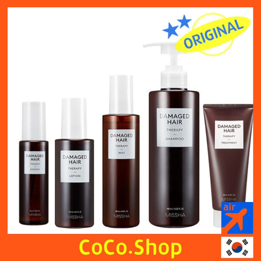 [MISSHA] Damaged Hair Therapy Lotion 150ml/ Mist 200ml/ Shampoo 400ml/ Treatment 200ml / Essense 100ml