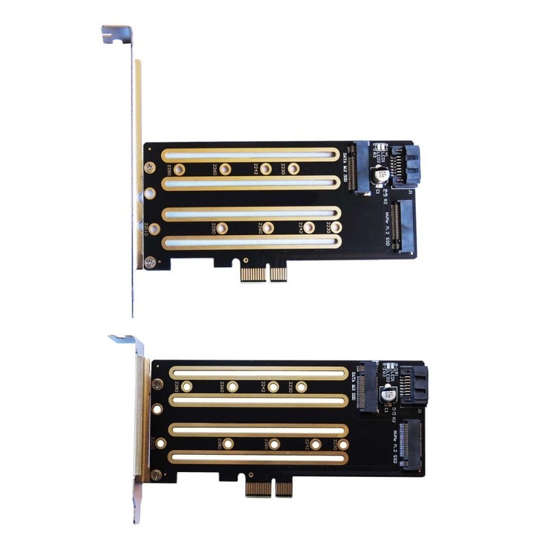 Estone M 2 NVME SSD Para Placa Adaptadora PCIe 4 0 X1 PC Desktop 2230 2242 2260 2280