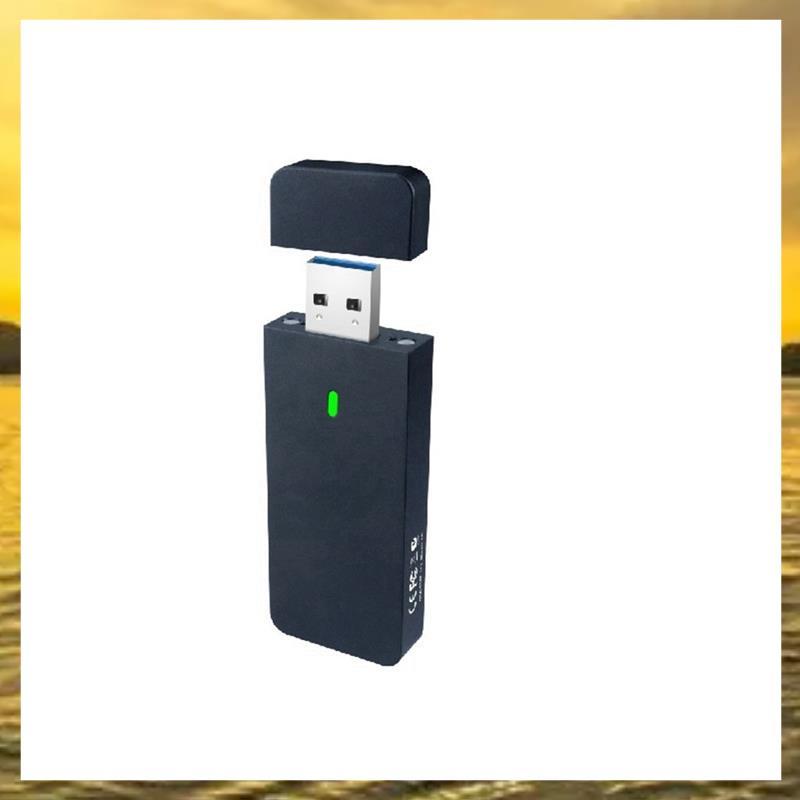 (Vko) M . 2 NVME SATA 2230 2242 SSD Gabinete USB-A Porta 10 Gbps USB3.2 Gen2 Capa Externa Para Preta