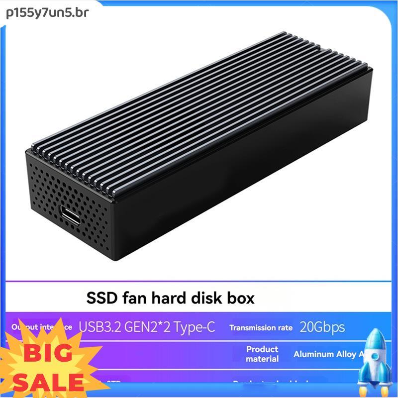 Para Gabinete SSD M . 2 NVMe , Ventilador De Resfriamento Integrado Tipo C Adaptador De M2 PCIE 2230 2242 Tamanho 2230/2