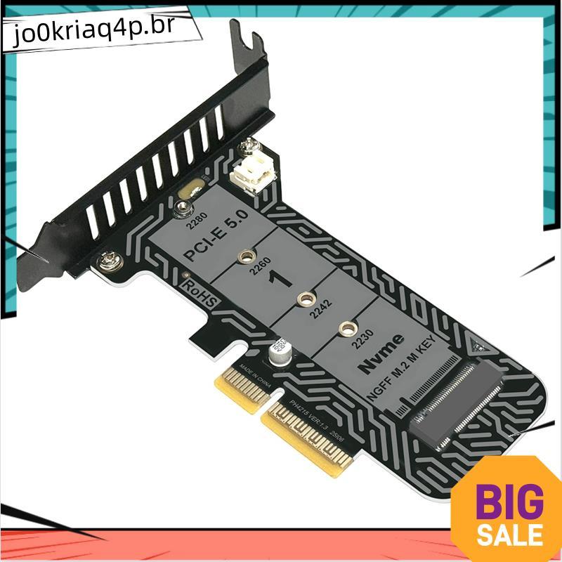 M . Placa De Expansão SSD 2 NVMe Para Adaptador PCIe X4 Suporte 5.0-PH4215 Meia Altura Se Encaixa 2230/2242/2260/2280 SS
