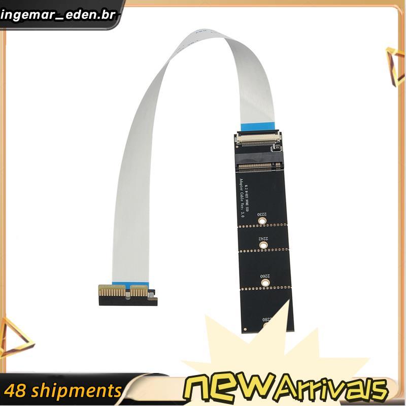 PCI-E X1 A M . Cabo De Extensão 2 NVME Para SSDs 2230 2242 2260 2280-Placa Adaptadora SSD De