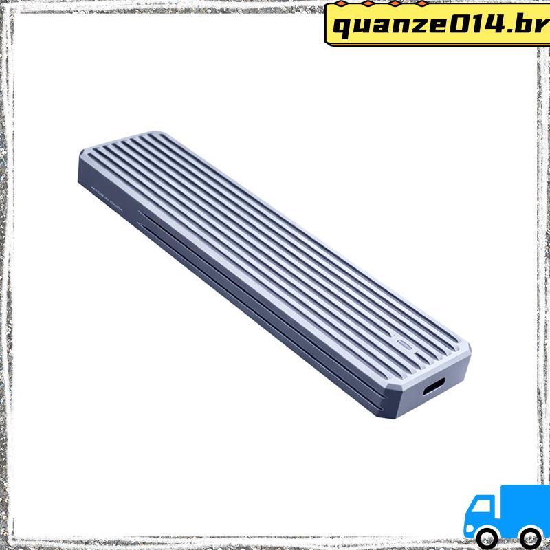 M . 2 NVMe SATA SSD Gabinete USB3.1 Gen2 De Disco Rígido Externo De 10 Gbps Para 2230/2242/2260/2280/22110