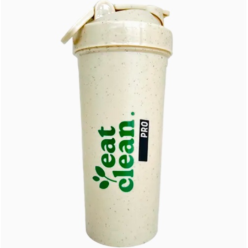 Coqueteleira Eat Clean Pro - Eco Biodegradável - Palha - 600ml