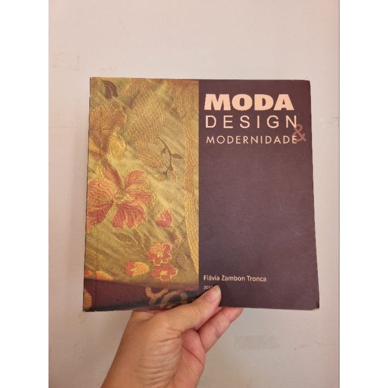 Livro moda design e modernidade
