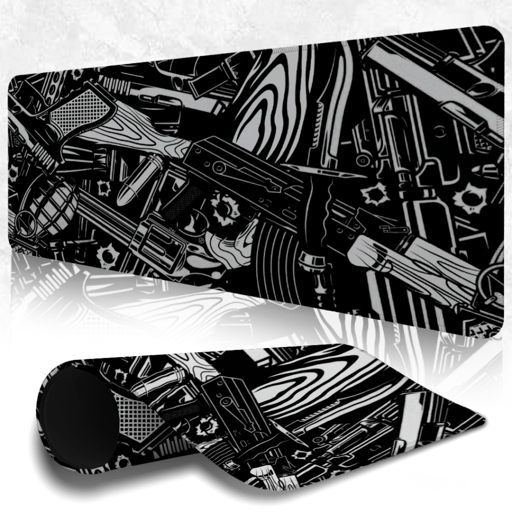 Mouse Pad Speed Antiderrapante Com Bordas Costuradas Macio E Confortavel Com Perssonalização IracAk 100% Exclusiva