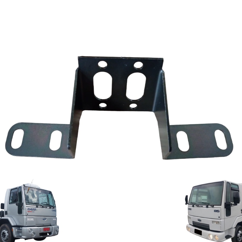 SUPORTE FECHADURA DO CAPO LE/LD FORD CARGO SEM PRESILHA ATE 2011