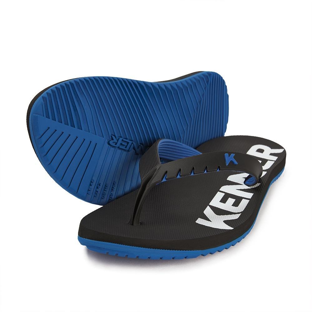 Sandália Chinelo Kenner Red Masculino Preto e Azul DNN02 Original