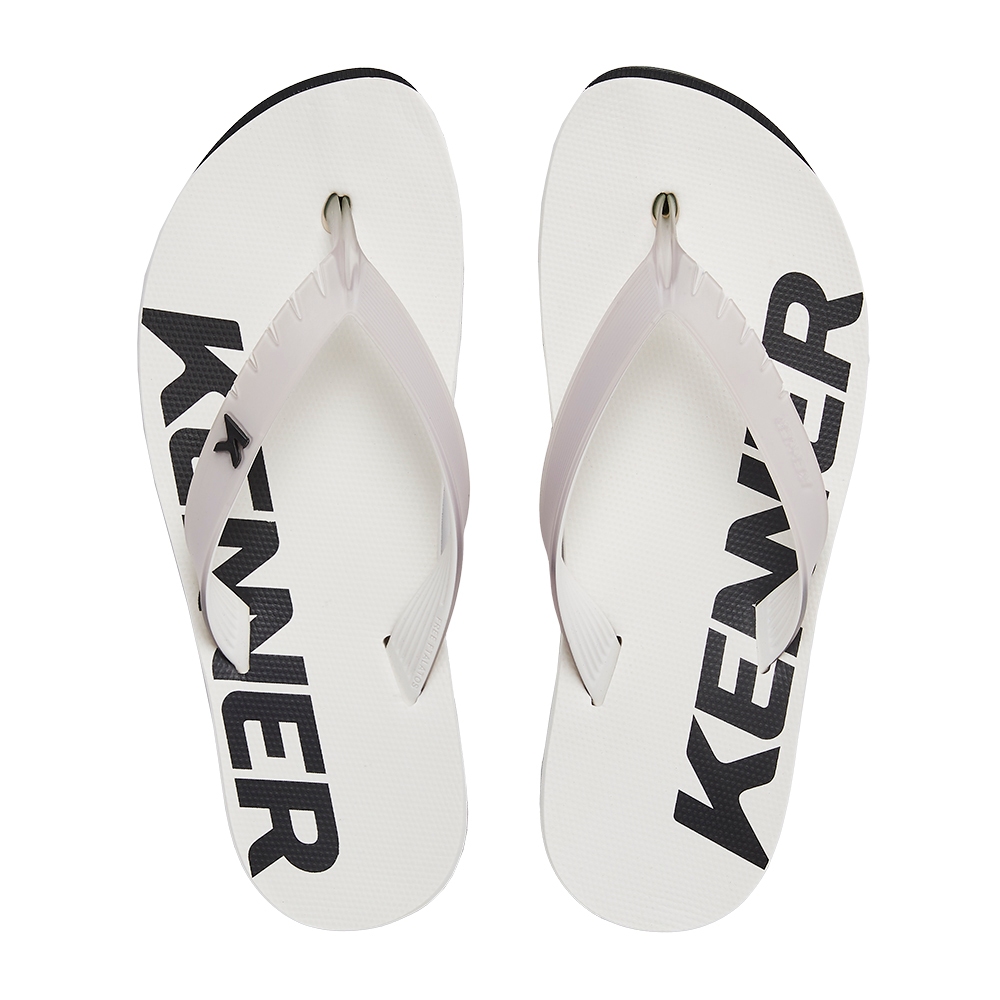 Sandalia Chinelo Kenner Red Masculino Feminino Branco e Preto DNN19 Original