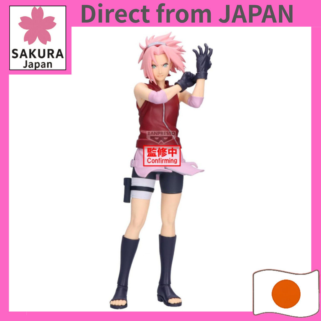 Banpresto Sakura Haruno Naruto Shippuden Grandista Action Figure, 26 cm, PZ71144P, Multicolor Collector's Figure Ideal f