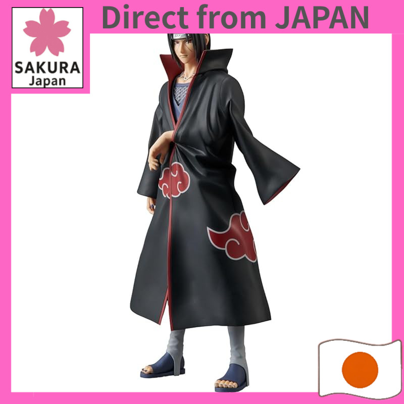Banpresto Grandista 28cm Itachi Uchiha (Naruto Shippuden) BP28670P Multicolor Collector Figure, Perfect for Anime Fans
