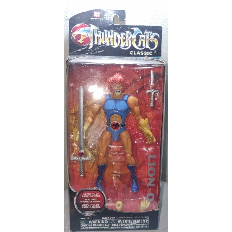 ThunderCats 6 Lion - O Collector Figure Original lacrado