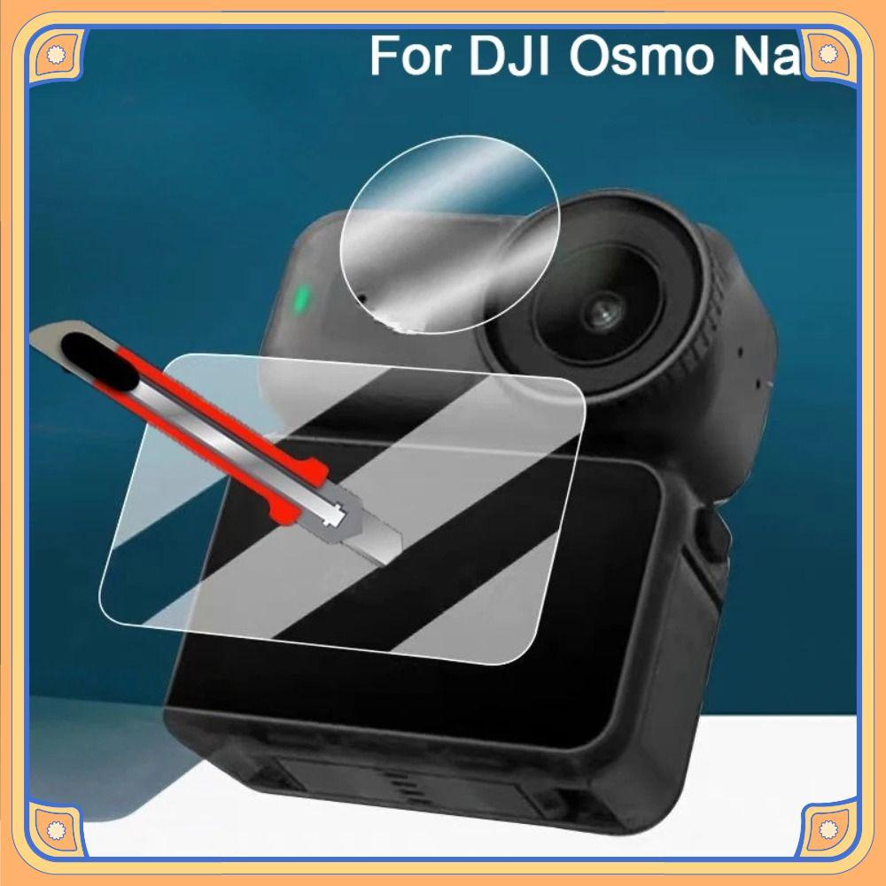 Protetor De Tela Perfumado , Filme De Lente Ultra-HD De Vidro Temperado , Películas Protetoras 9H Para DJI Osmo Nano