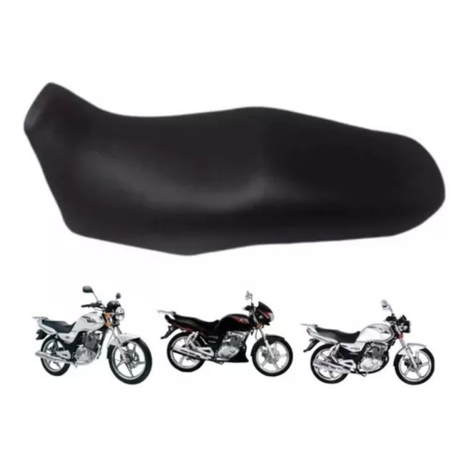 Capa De Banco Moto Suzuki Yes 125 Modelo Original Preta SEM LOGO