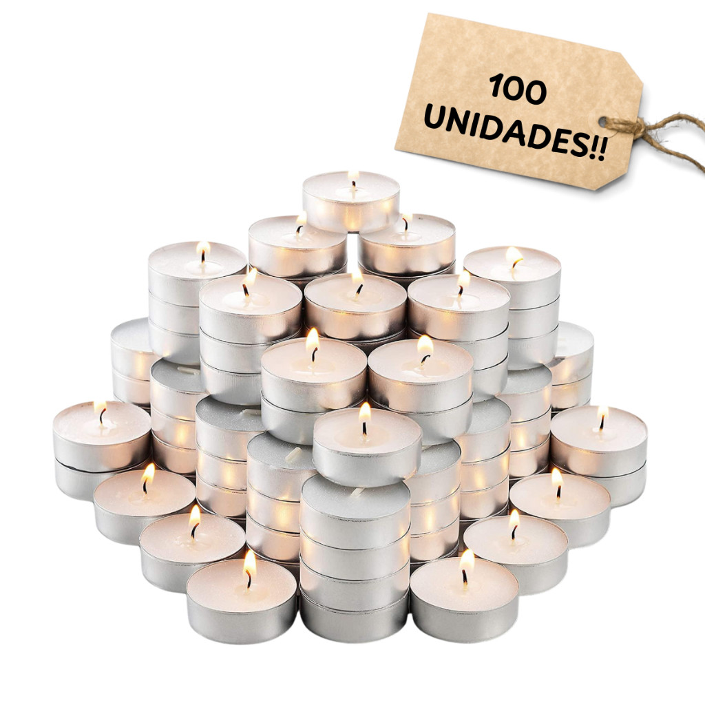 Mini velas rechaud branca  flutuante decoração spa relaxamento 3,8 x 10mm
