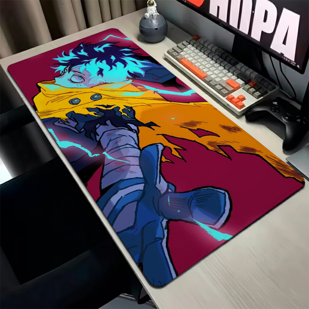 Mouse Pad Confortavel Speed Gamer Com Base Antiderrapante E Bordas Reforçada Com Perssonalização De Anime 100% Exclusiva