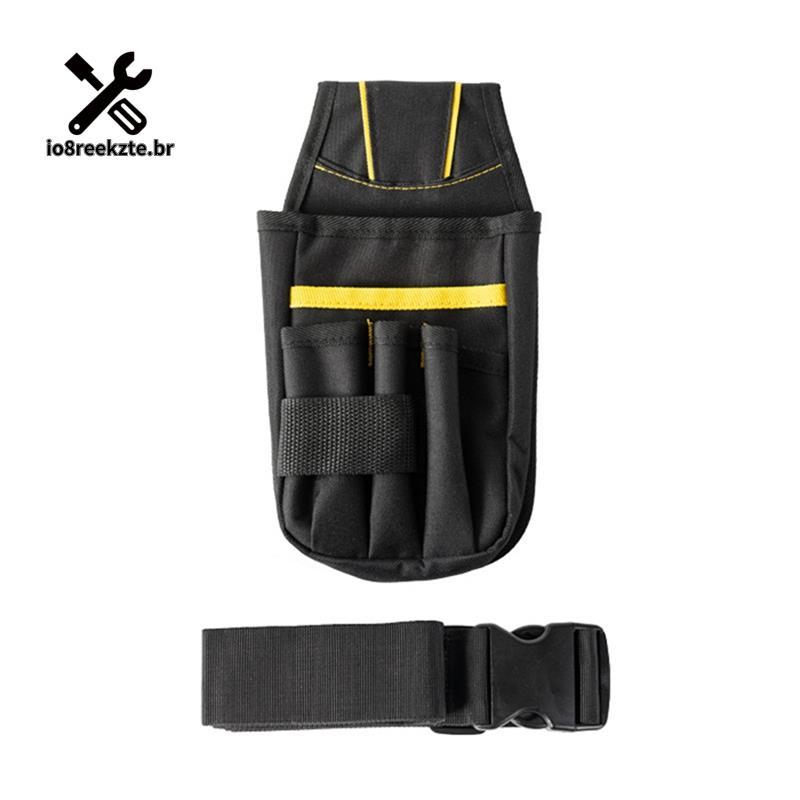 Organizador De Vários Bolsos Com Clipe De Cinto Para Armazenamento De Ferramentas-Ideal Manutenção De Construção De Elet