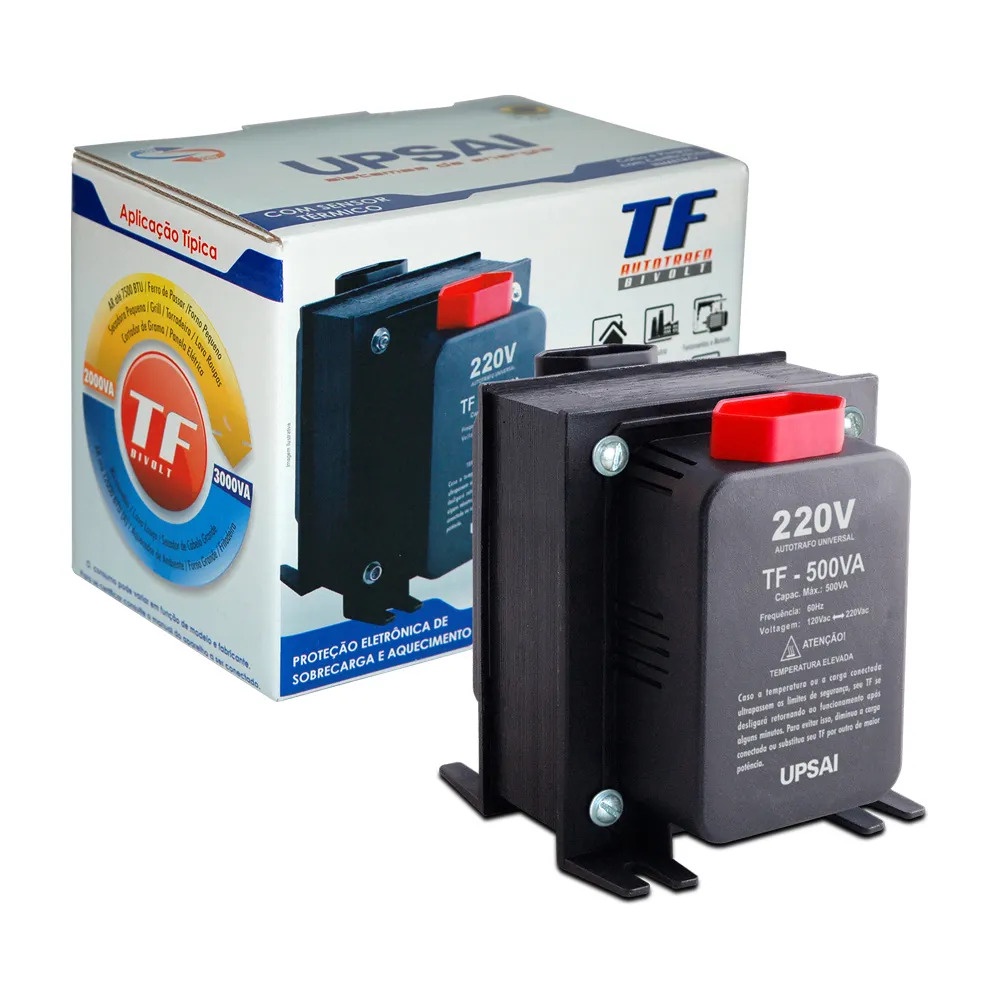 Auto Transformador 500va Bivolt Upsai