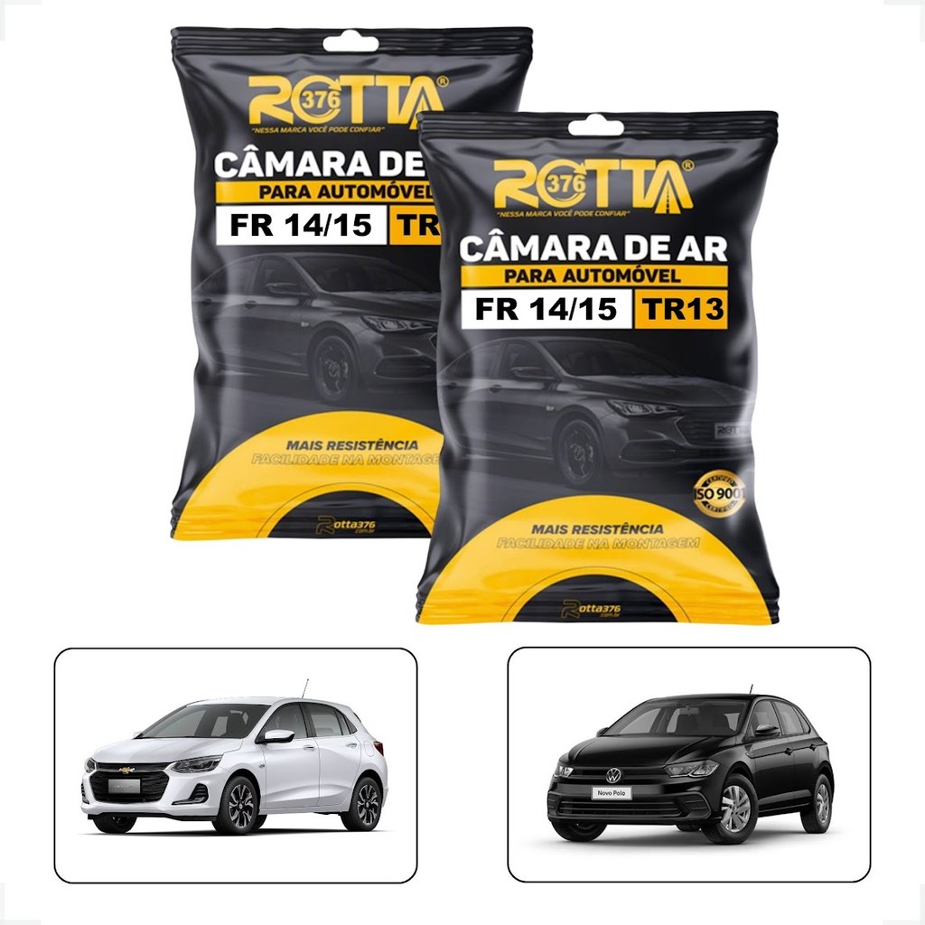 Kit 2 Camaras De Ar Aro 14/15 165 175 185/60-14 Reforçadas