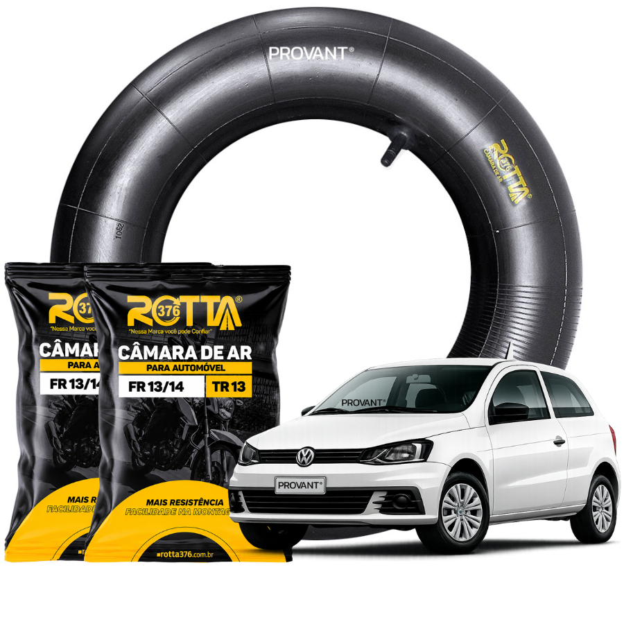 Kit 2 Câmaras De Ar Para Automóveis Aro 13/14 Tr13 165/65 175/65 185/65
