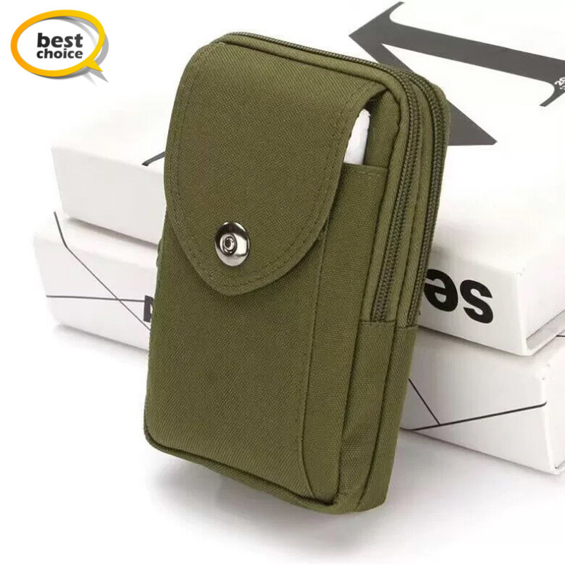< DK > Durável 1pc Molle Telefone Bolsa Titular 6.5 Polegada Smartphones Cinto Loop Cinta Para Homens Acessório De Viage