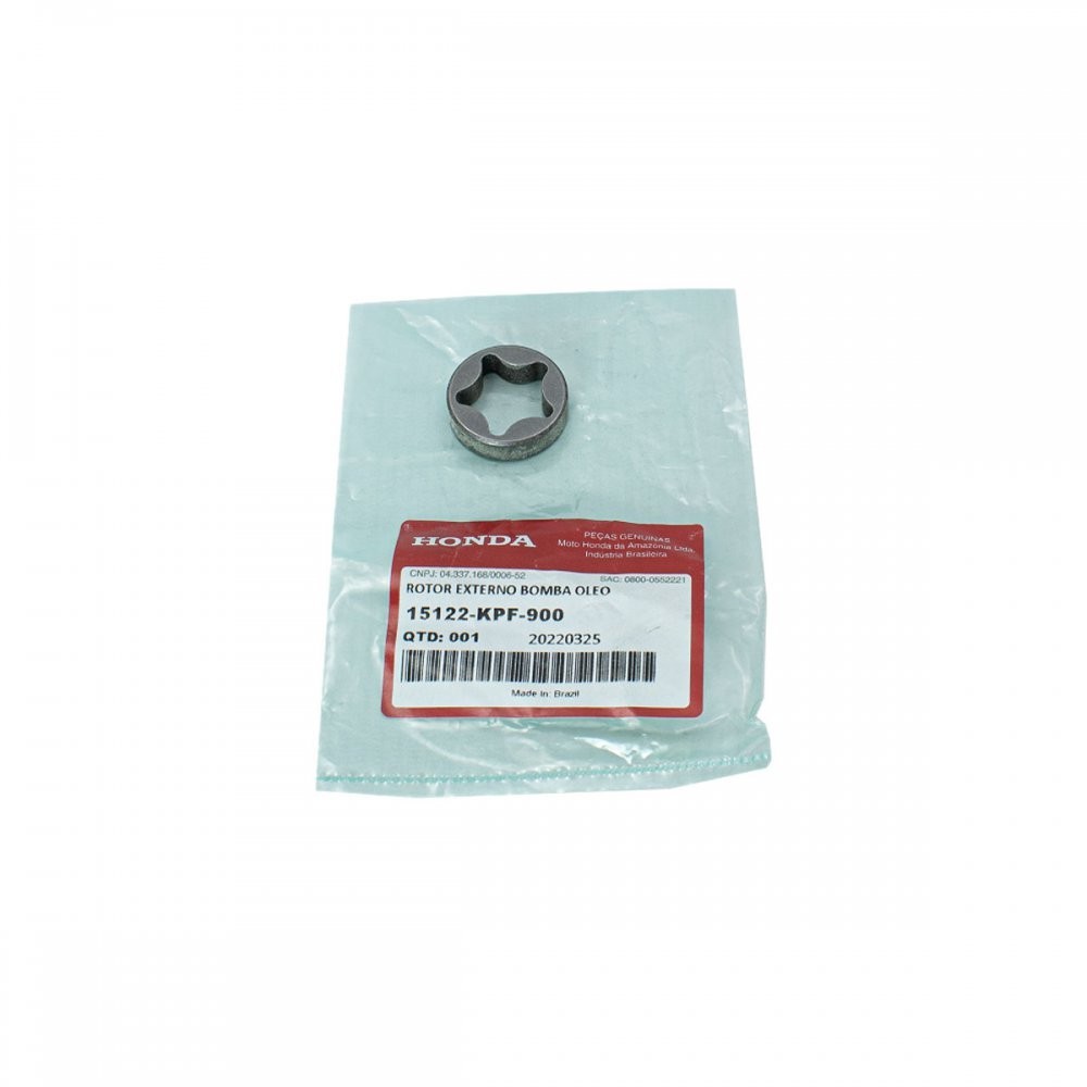 Rotor Externo Bomba Óleo XR250 Tornado / CBX250 Twister / CB300 / XRE300 2009 a 2015 Original Honda