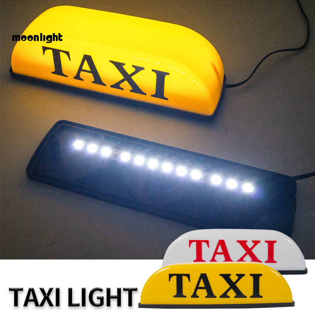 Waterproof Magnetic Taxi Roof Light 12v Led Sign Lamp Quick Install Energy Efficient Long Lifespan for Southeast Asia Ca