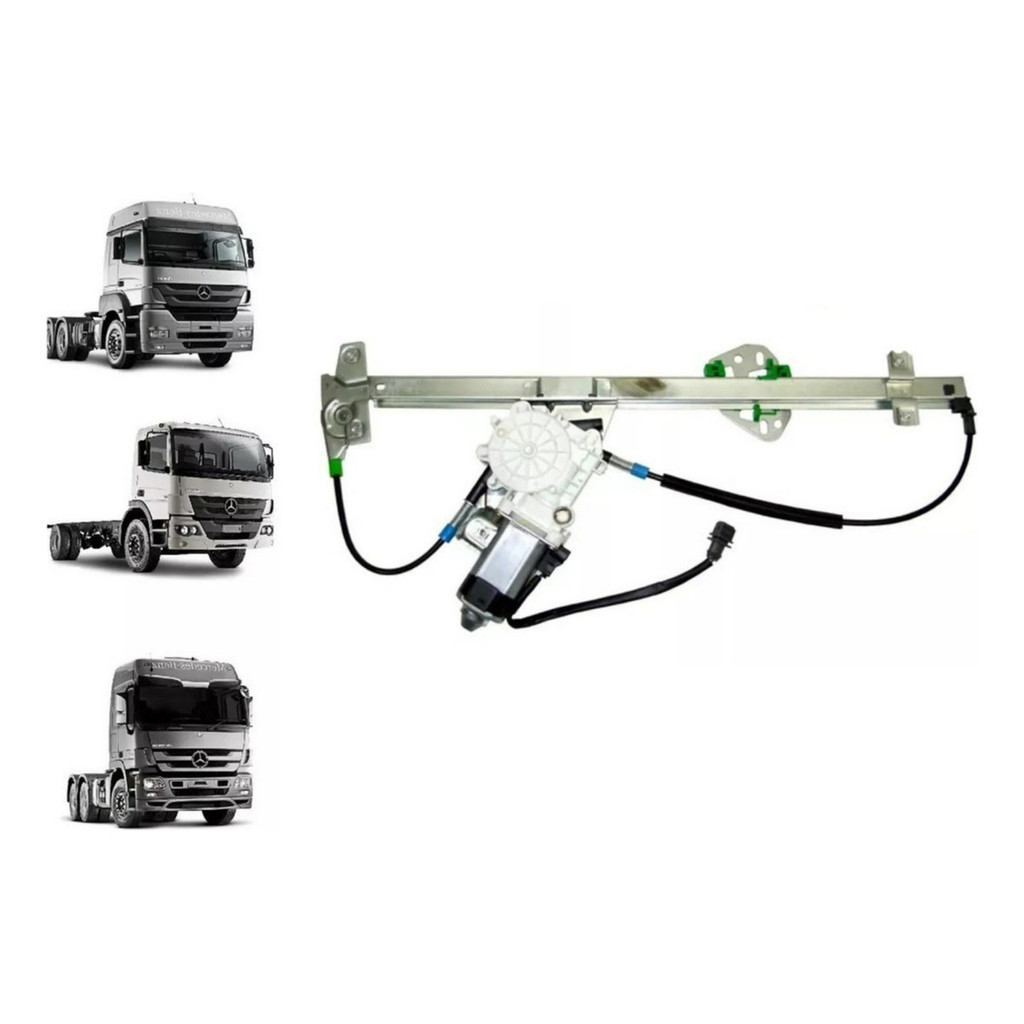 Máquina Vidro Eletrica Axor/atego C/motor Esquerd 9737200346