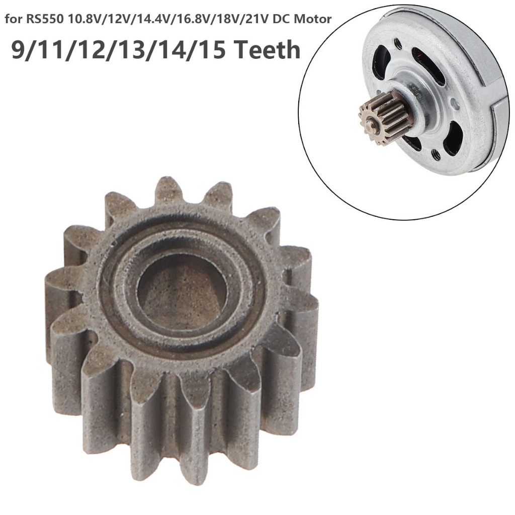 1 Peça 9/11/12/13/14/15 Dentes Engrenagem De Motor Substituível Para RS550 10.8V/12V/14.4V/16.8V/18V/21V Cc