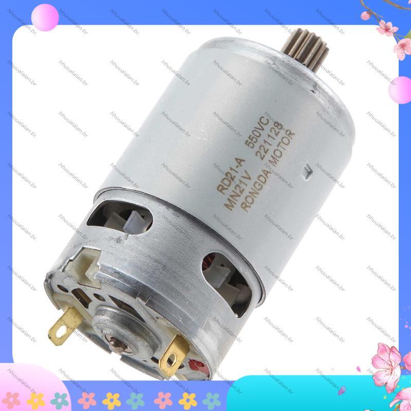 [Alta Qualidade H] RS550 DC Motor 8.2 Mm 14 Dentes De Engrenagem 21V 29800RPM Serra Elétrica Para Manual Recarregável Al