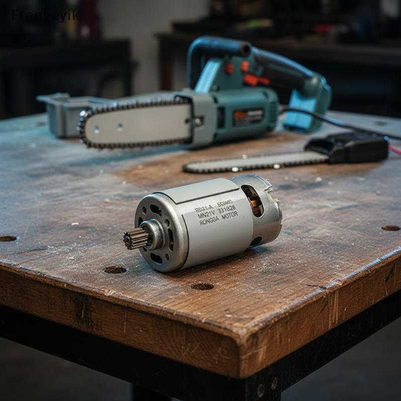[Fre] Micromotor RS550 De Precisão 21V 28000RPM Com Engrenagem De 14/12 Dentes Para Serras Elétricas COD