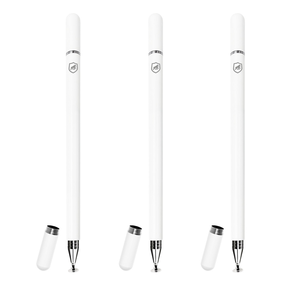 Caneta Dinamic - Touch e esferográfica - para celular, tablet, iPad e kindle - 3 unidades - Gshield