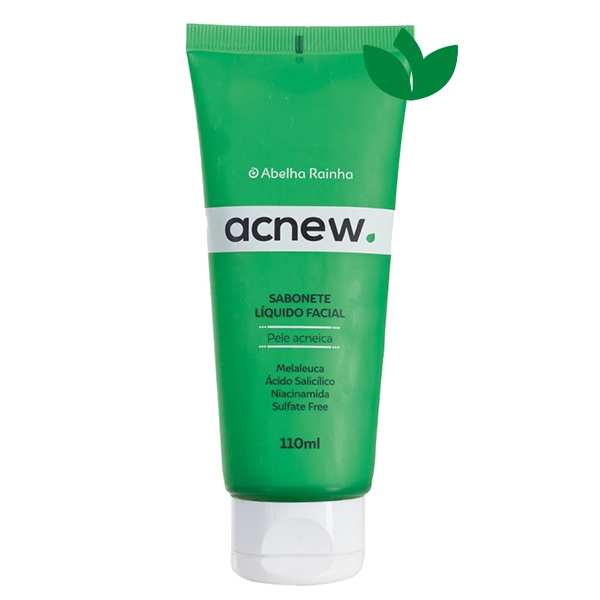 ACNEW Sabonete Líquido Facial Antiacne 110mL ABELHA RAINHA