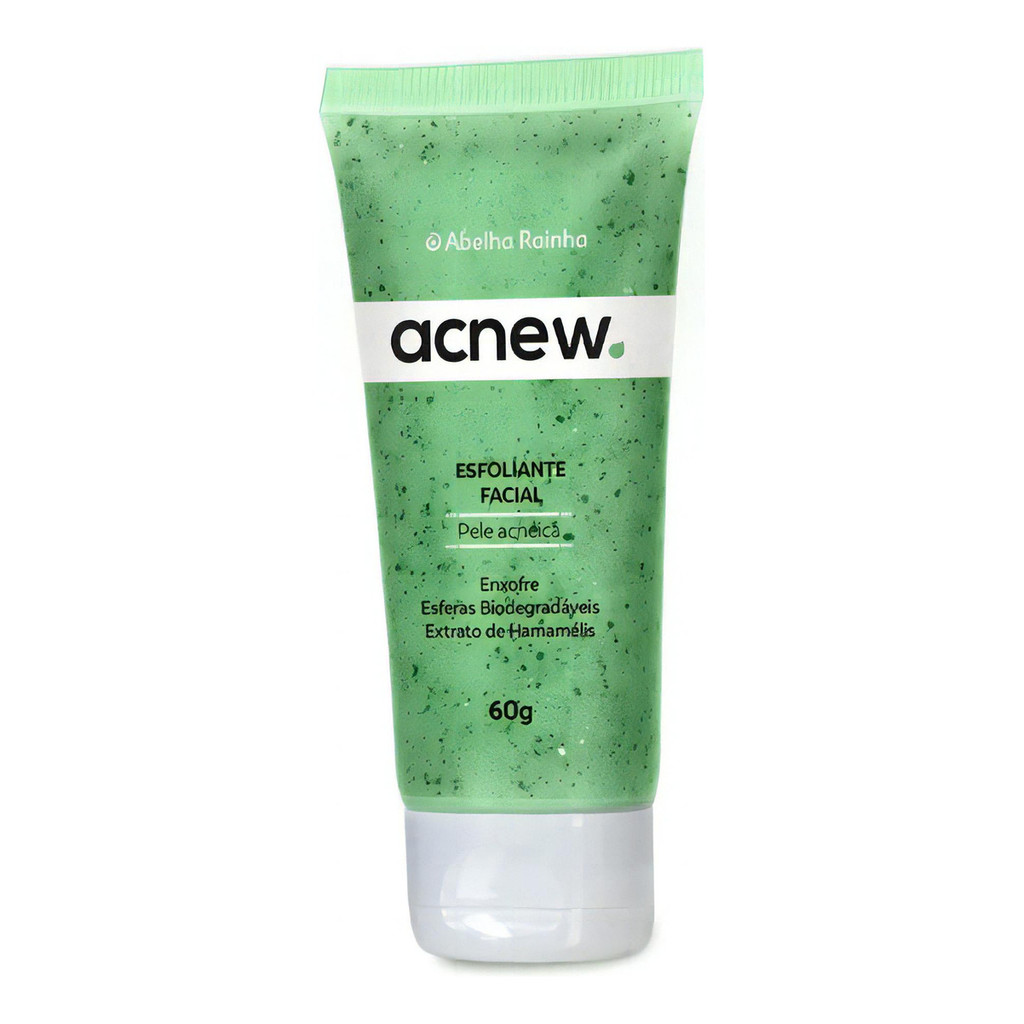 Gel Esfoliante Facial Antiacne E Antioleosidade Acnew 60g Momento De Aplicação Dia/noite Tipo De Pele Todo Tipo De Pele