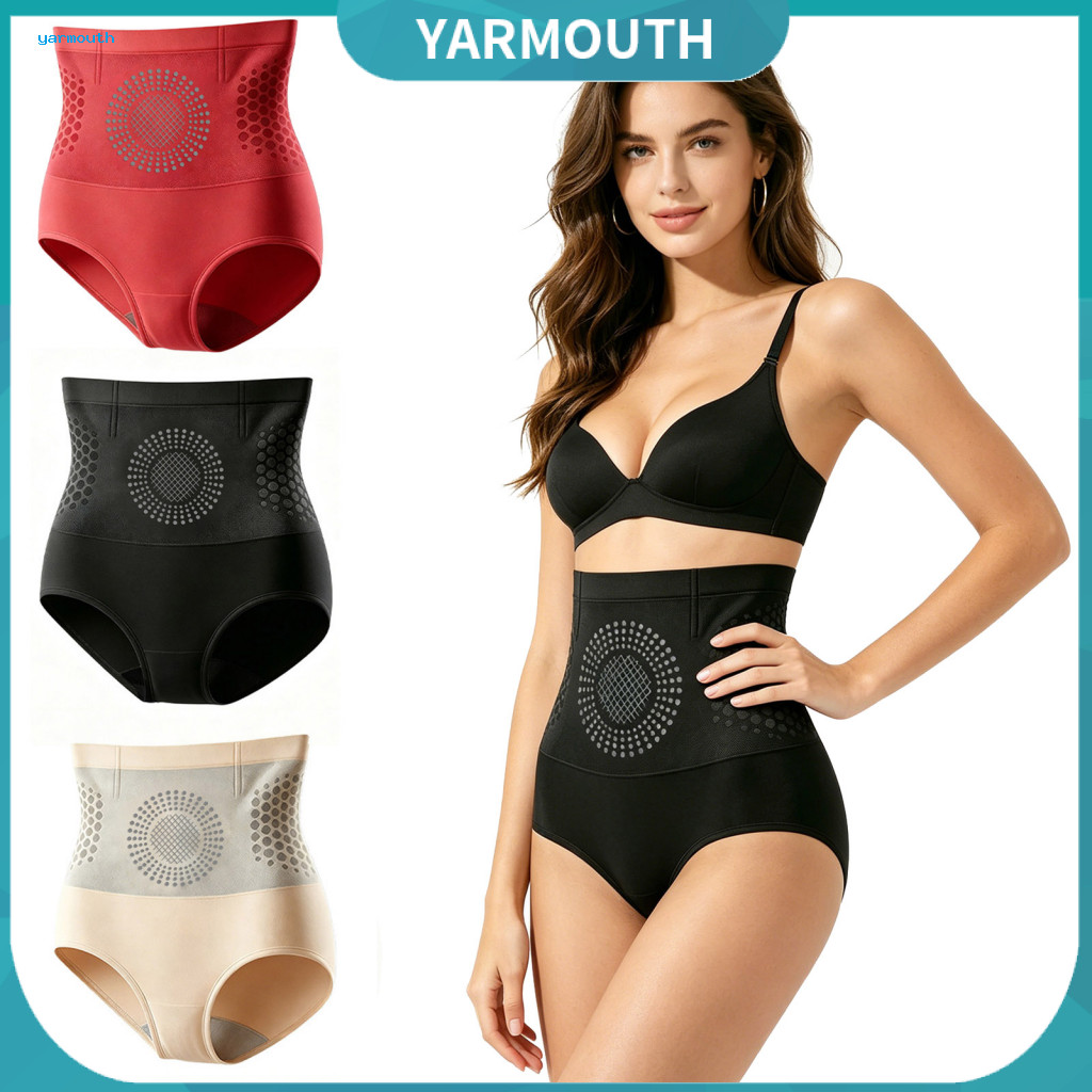 Women High Waist Underwear Comfortable Women’s Tummy Control Honeycomb Shapewear Panties Breathable Butt Lifting for