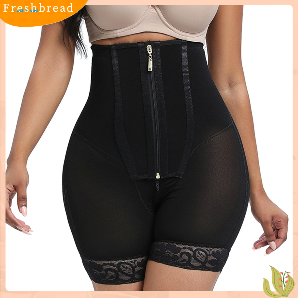 Butt Lifting Shapewear Underwear for Women High Waist Pants for – Tummy Control Zipper Button Closure Breathable Compr